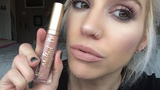 TOO FACED 'Child Star' Melted Matte Wear Test - How drying is it really!