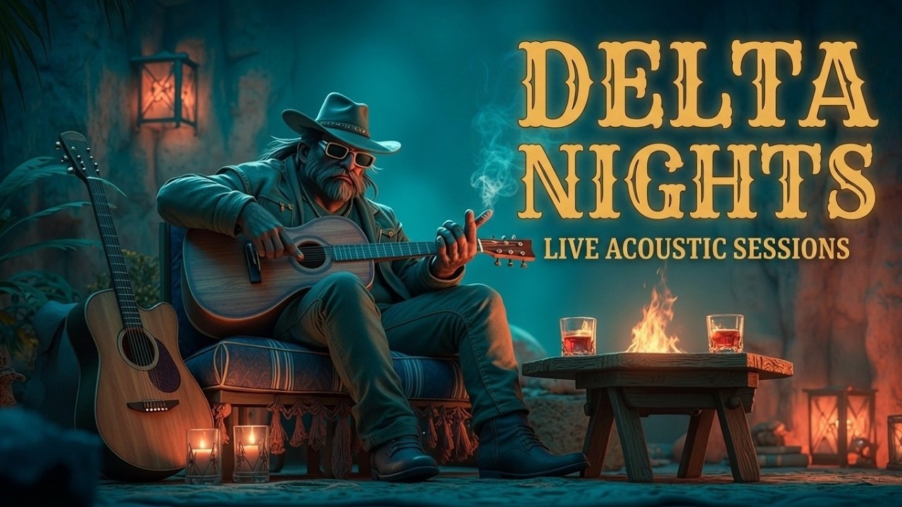 Raw Southern Soul | Delta Nights & Old Strings - Authentic Muddy Blues For Deep Relaxation