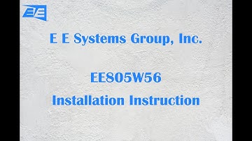 eLEDing EE805W56 Installation Instruction 2020