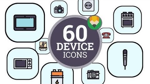 Electronic Device Animation - Flat Icons and Elements by animated-icons | Element Template
