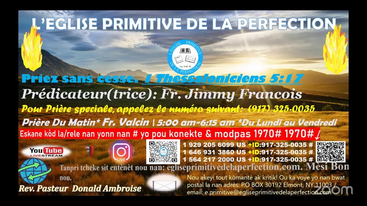 Leader | Mardi, 03  Mars 2026- Fr. Jimmy Francois