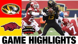 #9 Missouri vs Arkansas Highlights | 2023 FBS Week 13 | College Football Highlights