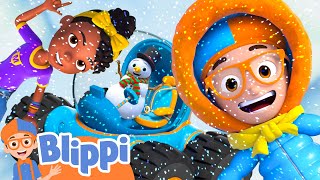 Blippi and Meekah go on a Road Trip to the Snow! | Blippi and Meekah Podcast