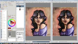 Colored pencils Effect in Gimp + G'MIC