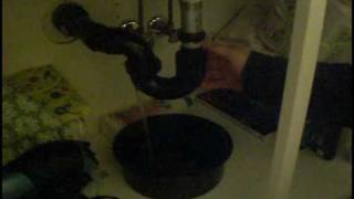 How To Clear a blockage in your p-trap