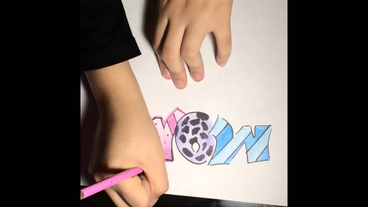 How To Draw Mom In Graffiti Letters YouTube