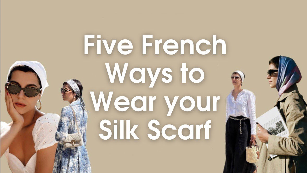 Stylish Ways To Wear a Silk Scarf, Spring-Summer 2020