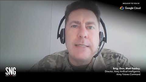Cloud adoption for a future-ready Army: Brig. Gen Matt Easley | Future-Ready Government, 2020 - Pt.3