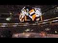 Opening to game 5 of the ECQ between the #pittsburghpenguins and #philadelphiaflyers at PPG!