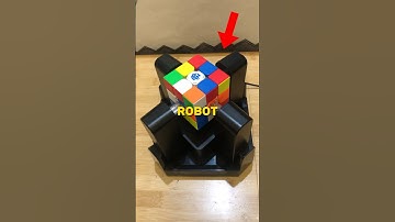 Outsmarting The Rubik’s Cube Solving Robot… #shorts