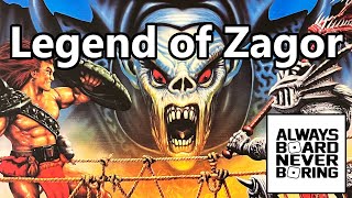 Legend of Zagor  The Fighting Fantasy Board Game by Ian Livingstone That Really Talks | Review