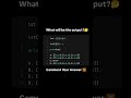 Ek Change… Aur Puri List Badal Gayi 😳🔥 | Python Trap #shorts#trending#python#programming#viral