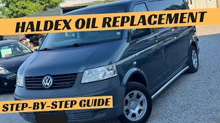 VW Transporter T5 Haldex Gen2 Oil and Filter replacement