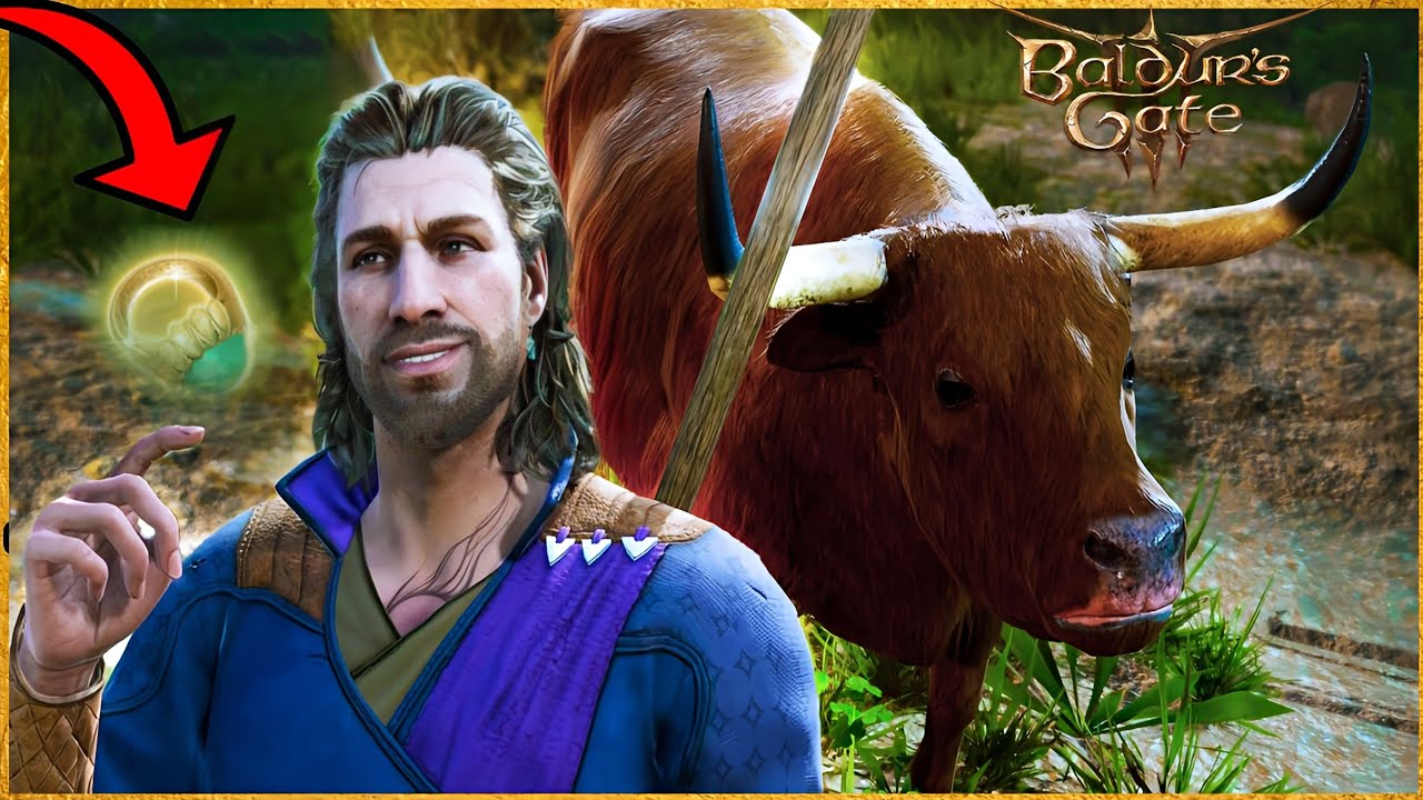 Получите Дар Оборотня, не убивая странного быка в акте 1 // Baldur's Gate 3