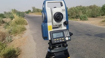 How to survey on Sokkia CX 102 total station