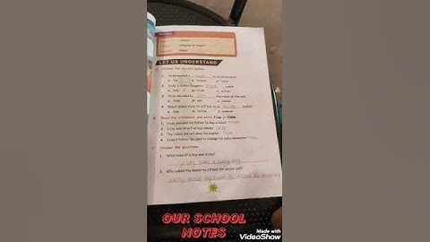 4th std English  term 1 lesson 1 (page Number 81 & 82)question & answers