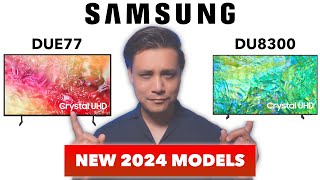 Samsung Crystal 4K UHD TV 2024 Launched | Samsung DUE77 and Samsung DU8300 | Punchi Man Tech