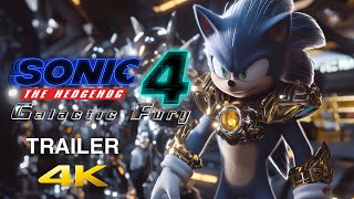 Sonic the Hedgehog 4 : Galactic Fury Trailer | Sonic 2024 Scene 4K ᴴᴰ