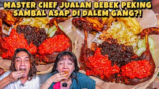 MASTER CHEF JUALAN BEBEK PEKING MADURA SAMBAL ASAP DI GARASI RUMAH?! MURAH RASA BUNTANG 5!