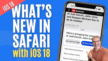 New Safari Features in iOS 18 and your iPhone: Listen, Read, and Hide Distractions!