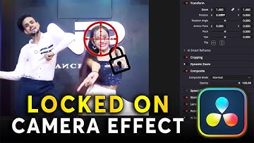 LOCKED ON Camera Effect | Davinci Resolve Tutorial