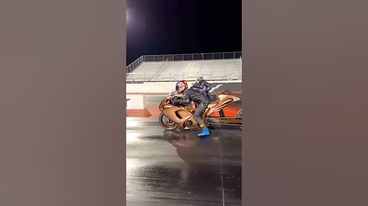 Drag Strip | Suzuki Hayabusa Backflip 😳