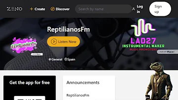 Reptilianos FM programas numero 1, la lista de Urano sound