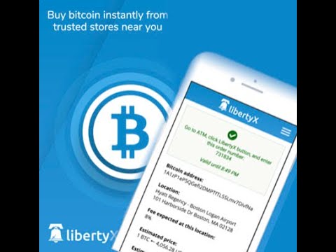 Generating a LibertyX order number to buy bitcoin Instantly