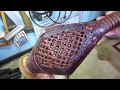 Мой способ как сделать необычную вазу из дерева . Часть 2 Wood carving