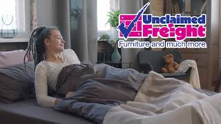 UNCLAIMED   FURNITURE IN STOCK 30 SEC VO