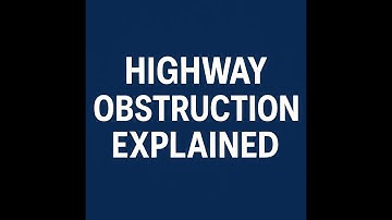 Highway Obstruction Explained 1080p