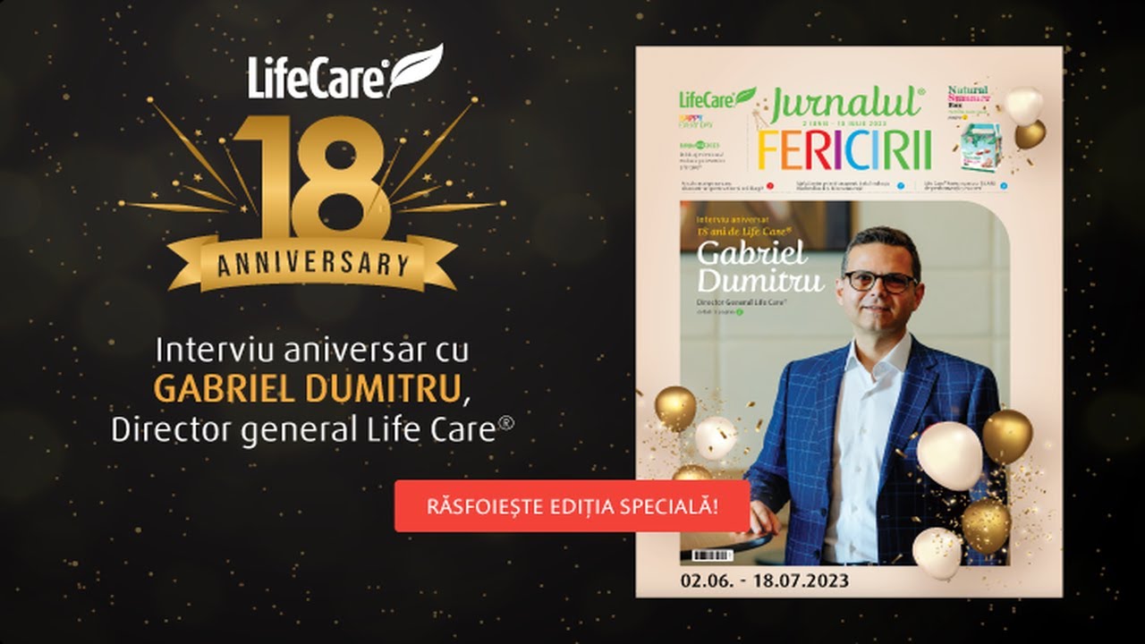 Jurnalul Fericirii Life Care Iunie 2023 YouTube
