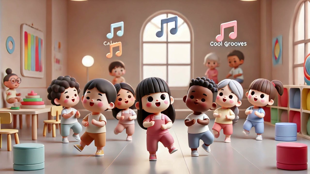 Calm Moves, Cool Grooves 🎶🧘‍♀️ A Smooth Flow of Relaxing Beats, Gentle Motion, Peaceful Rhythm,