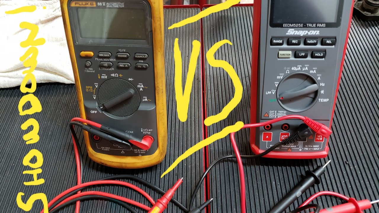 Fluke Vs Snap on Multimeter: Ultimate Comparison for Pros