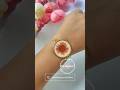 Making of Baby pink Daisy bracelet |DIY #resinjewelery #shorts #crafts
