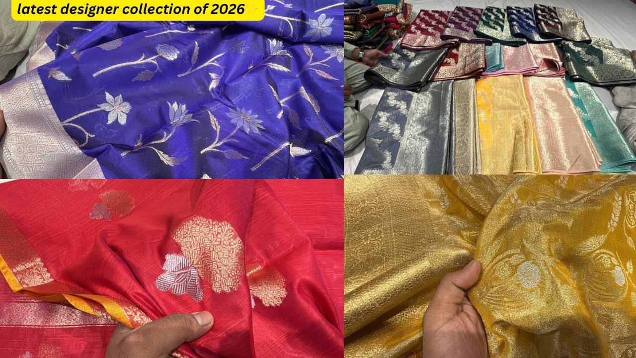Picked sunday special whole sale premieum sarees in pattu ,shalu silk ,mulberry silk ,kora banarsi✨