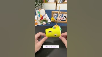 [Tiktok🌻] Làm đèn ngủ bằng cốc giấy ✂️💡#shorts #handmade #tiktok #diy #like #video #fyp #trending