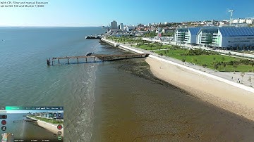 Hubsan Zino Mini Pro flight test with (and without) CPL filter using firmware 1.3.3