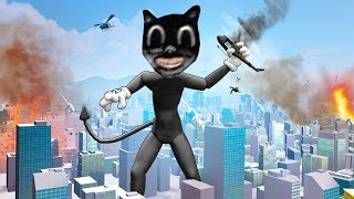 ОГРОМНЫЙ МУЛЬТЯШНЫЙ КОТ РАЗРУШАЕТ ГОРОД! САМЫЙ БОЛЬШОЙ SCP CARTOON CAT ПРОТИВ ЛЮДЕЙ В Garry`s Mod