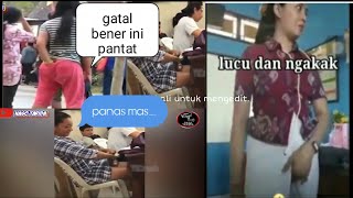 tahan tawa video lucu kegatelan warga 62 abg hot | tertawa itu sehat