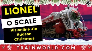 Lionel 2531760 O Visionline J1E Hudson Christmas Trainworld Exclusive
