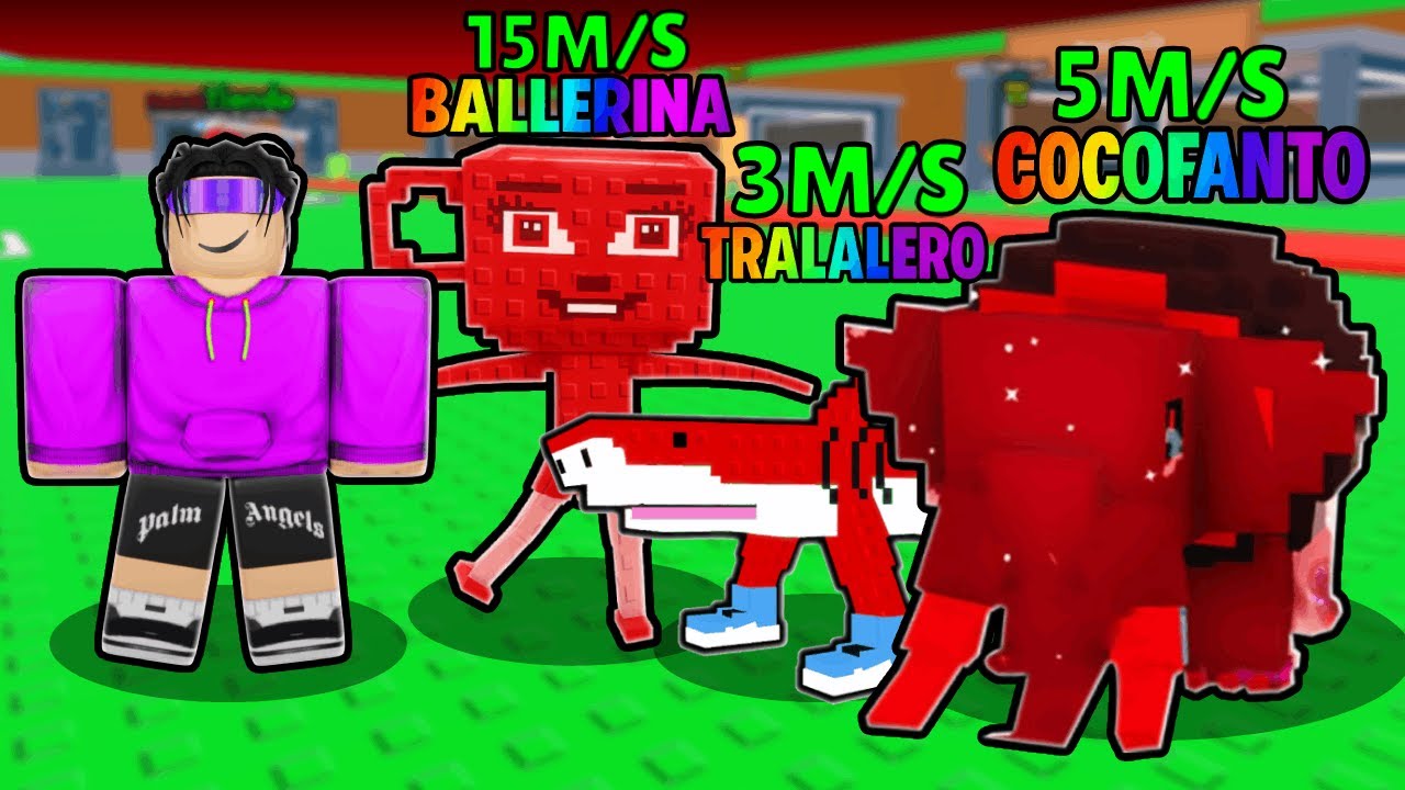Robé TODOS los Brainrots de LUNA SANGRIENTA en Steal a Brainrot (Roba un Brainrot)
