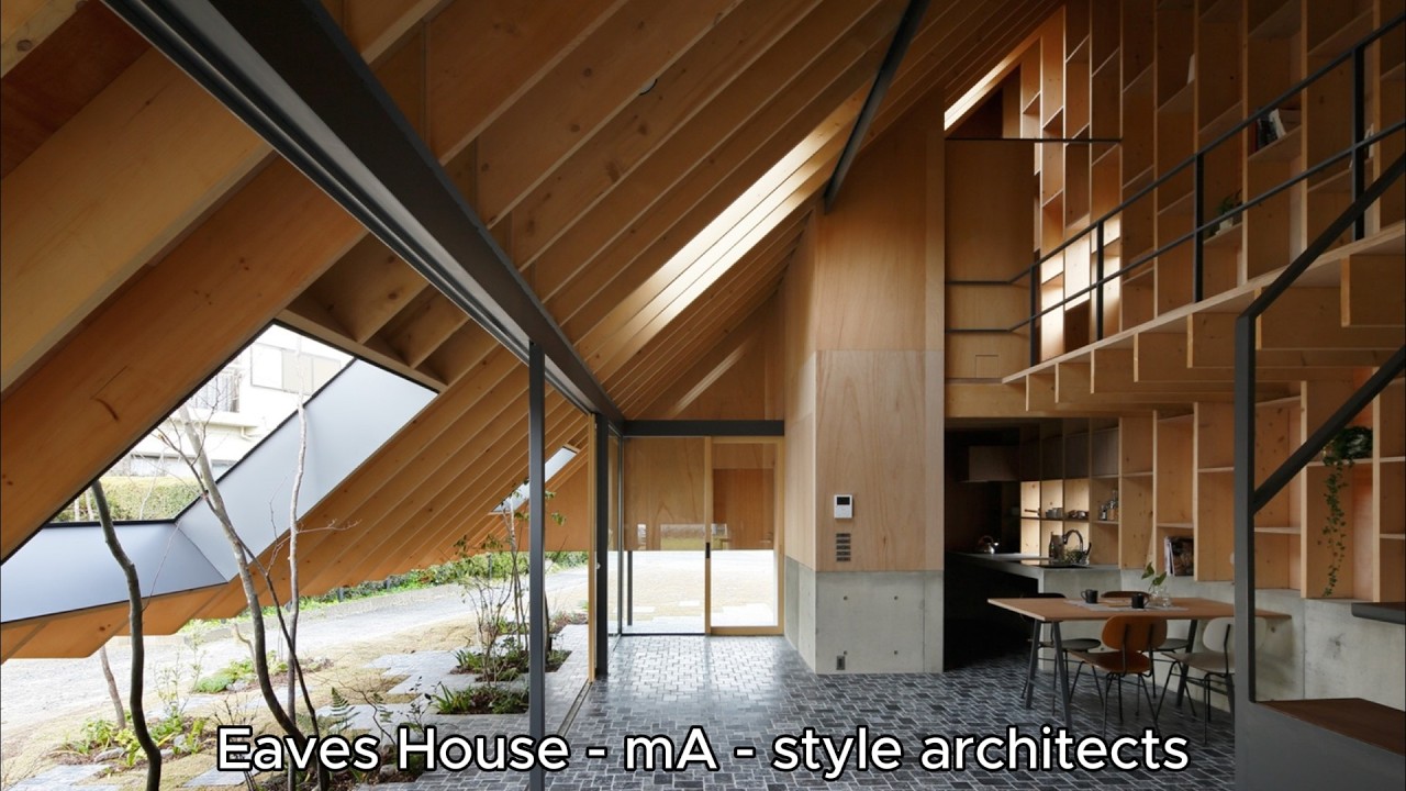 Eaves House: Reinterpreting Traditional Japanese Roof Design