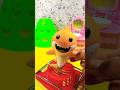 YELLOW SHARK REVIEW UNBOXING SATISFYING ASMR MEOW MEOW TOYS 🍪🥛#shorts #toys #babyshark