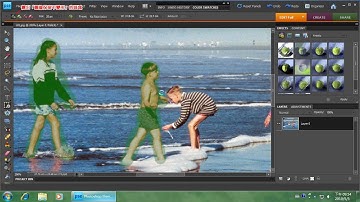 Photoshop Elements 8 ( Recompose )