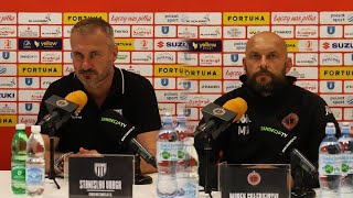 2022-09-03 Sandecja Nowy Sącz - Chrobry Głogów 0-1 (0-1), pomeczowa konferencja prasowa