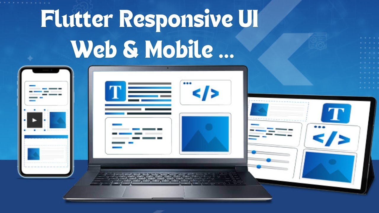 🖥📱 RESPONSIVE DESIGN • Flutter Tutorial Web And Mobile ( MediaQuery ) # ...