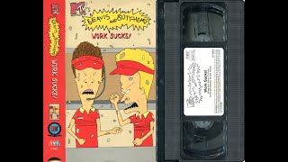 Openingclosing To Beavis And -Head - Work S Us Vhs 1995