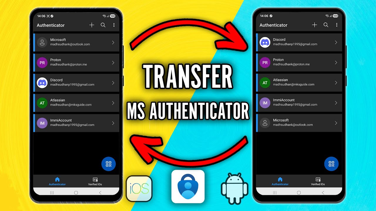 Как перенести Microsoft Authenticator на новый телефон (iPhone и Android)