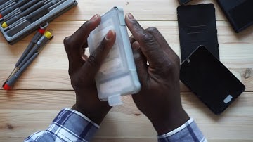 How to install a 2.5" SATA hard drive into an external enclosure.